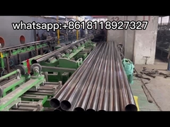 ERW Welded JIS 3459 SS Round Pipe Cold Rolled TP316 TP321 TP347h Boiler Tube